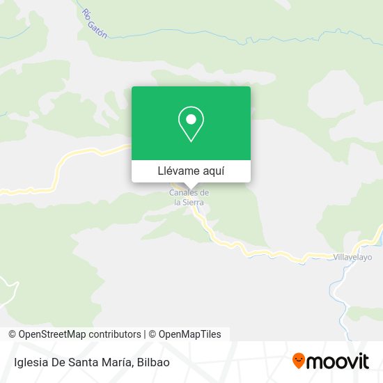 Mapa Iglesia De Santa María