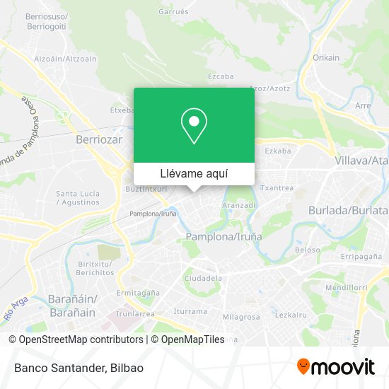 Mapa Banco Santander