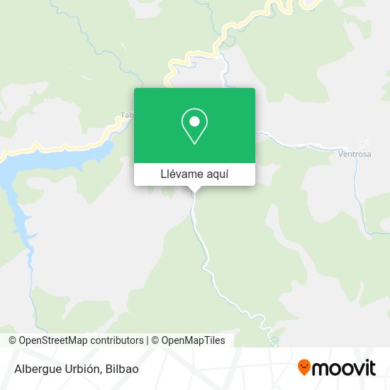 Mapa Albergue Urbión