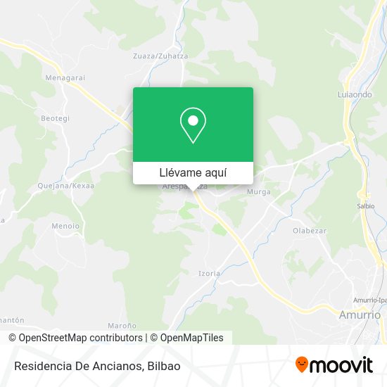 Mapa Residencia De Ancianos
