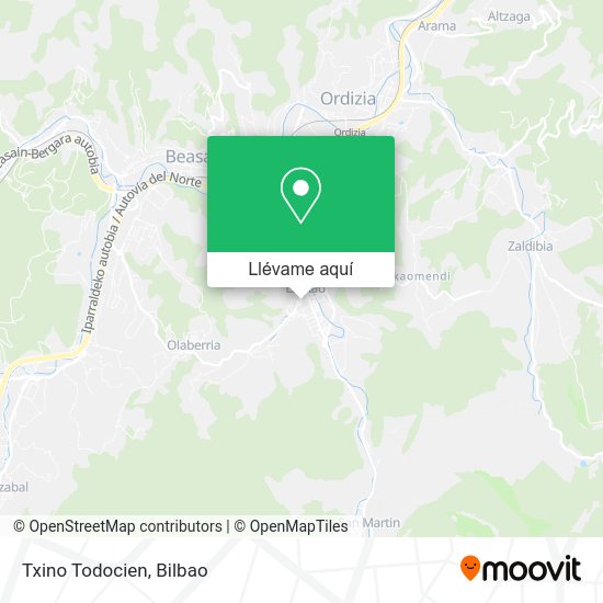 Mapa Txino Todocien