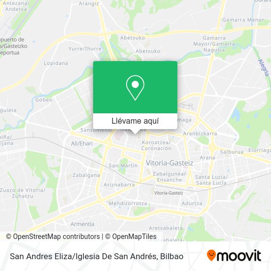 Mapa San Andres Eliza / Iglesia De San Andrés
