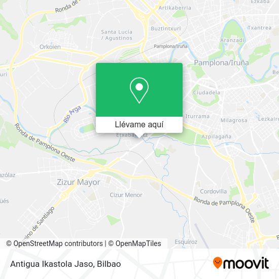 Mapa Antigua Ikastola Jaso