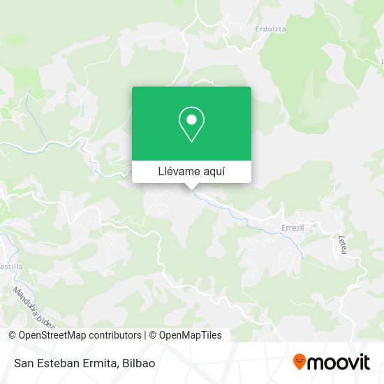Mapa San Esteban Ermita
