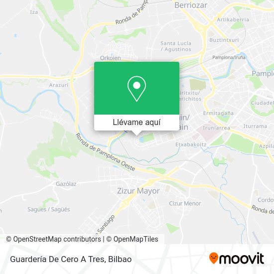 Mapa Guardería De Cero A Tres