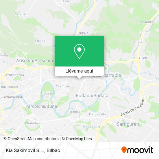 Mapa Kia Sakimovil S.L.