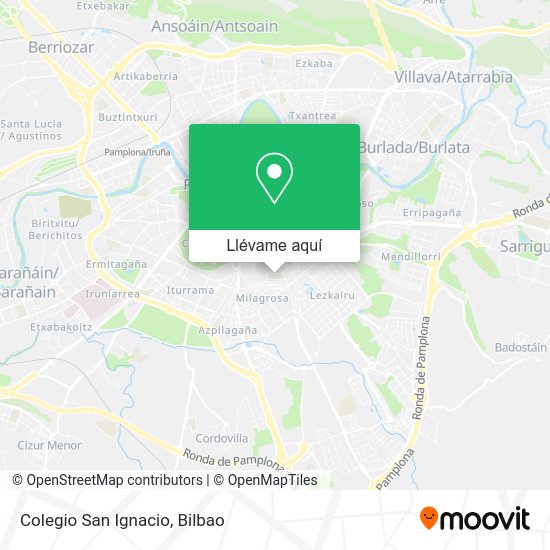 Mapa Colegio San Ignacio