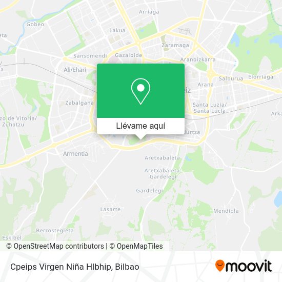 Mapa Cpeips Virgen Niña Hlbhip