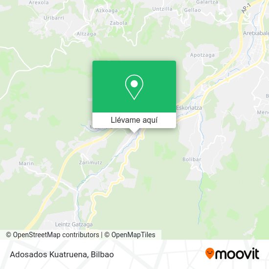 Mapa Adosados Kuatruena