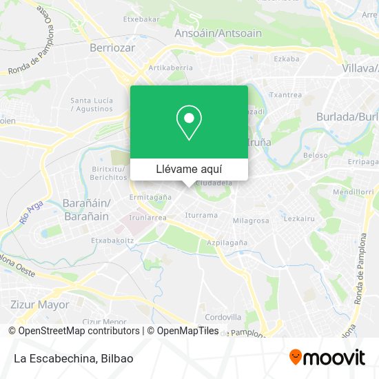 Mapa La Escabechina
