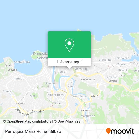 Mapa Parroquia Maria Reina