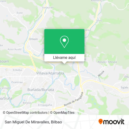 Mapa San Miguel De Miravalles