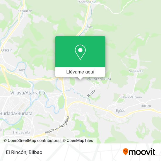 Mapa El Rincón
