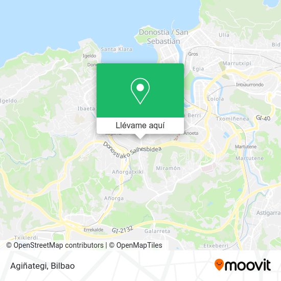 Mapa Agiñategi