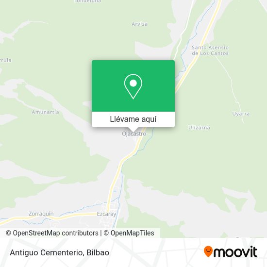 Mapa Antiguo Cementerio
