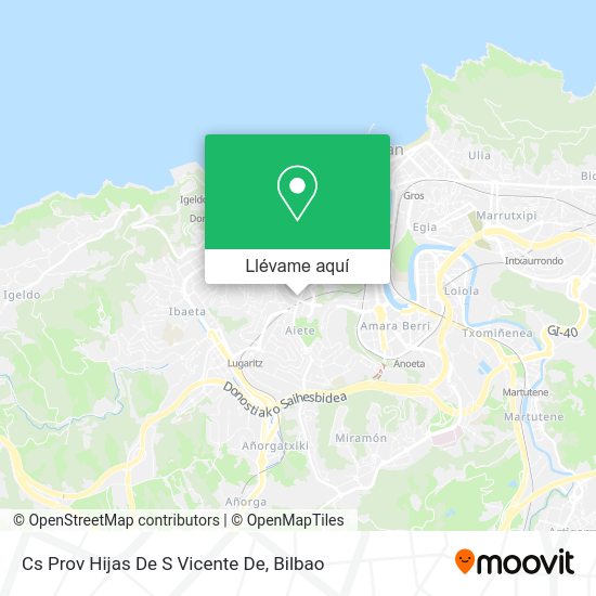 Mapa Cs Prov Hijas De S Vicente De