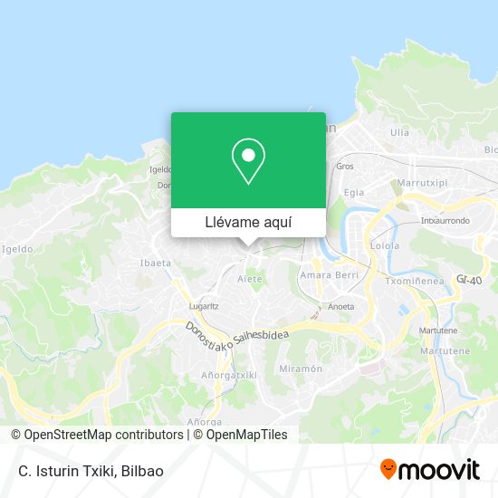 Mapa C. Isturin Txiki