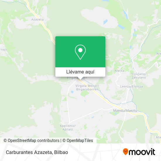 Mapa Carburantes Azazeta