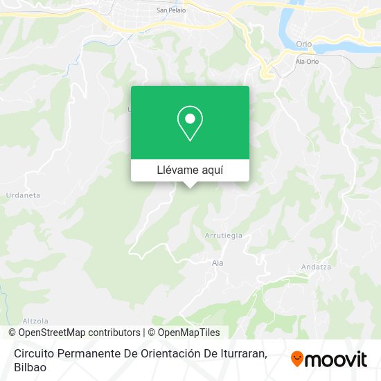 Mapa Circuito Permanente De Orientación De Iturraran