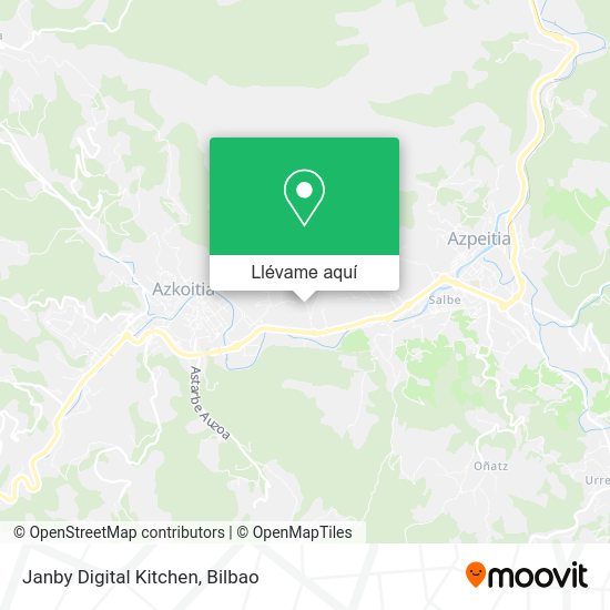 Mapa Janby Digital Kitchen