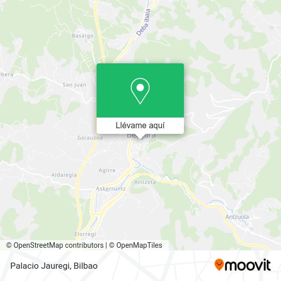 Mapa Palacio Jauregi