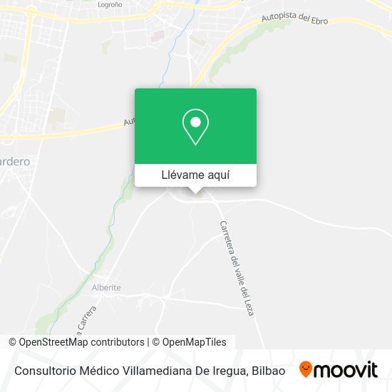 Mapa Consultorio Médico Villamediana De Iregua