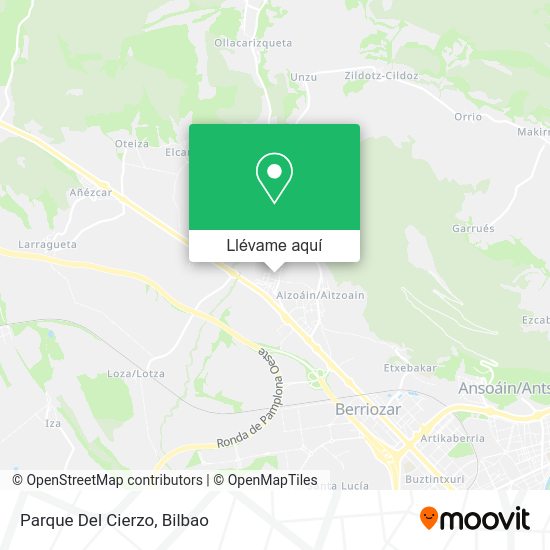 Mapa Parque Del Cierzo