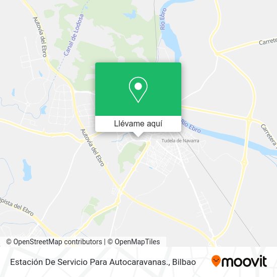 Mapa Estación De Servicio Para Autocaravanas.