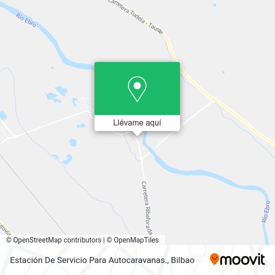 Mapa Estación De Servicio Para Autocaravanas.