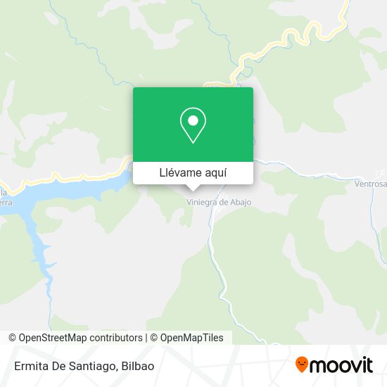 Mapa Ermita De Santiago