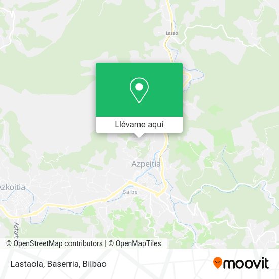 Mapa Lastaola, Baserria