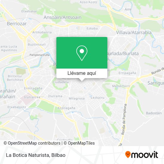 Mapa La Botica Naturista