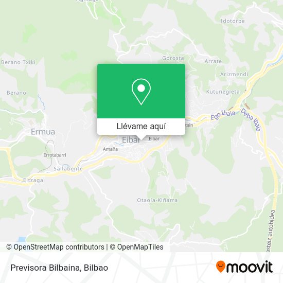 Mapa Previsora Bilbaina