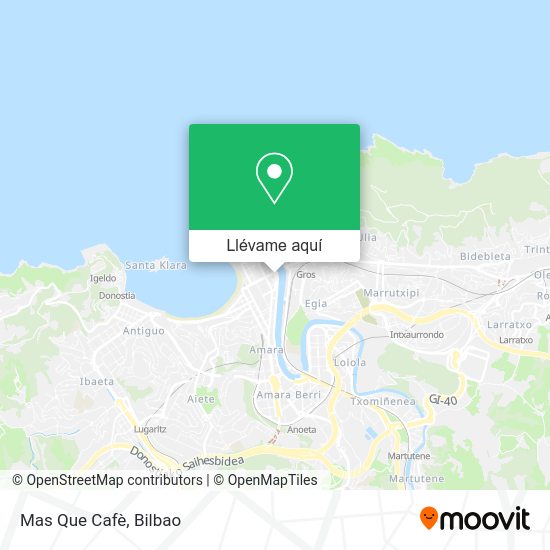 Mapa Mas Que Cafè