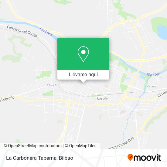 Mapa La Carbonera Taberna