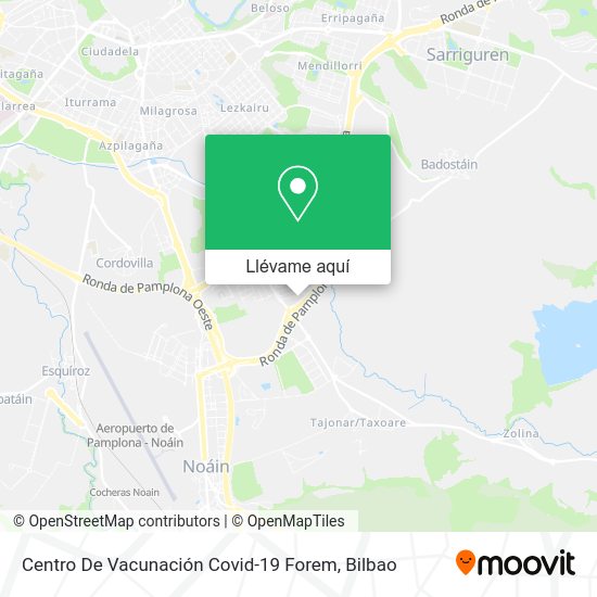Mapa Centro De Vacunación Covid-19 Forem