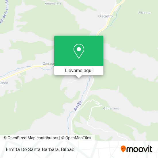 Mapa Ermita De Santa Barbara