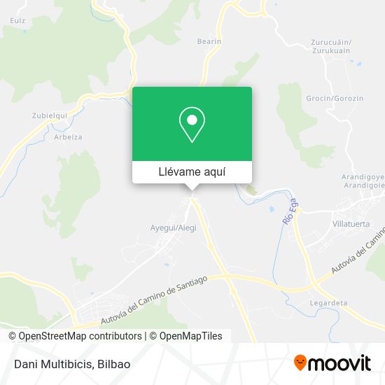 Mapa Dani Multibicis