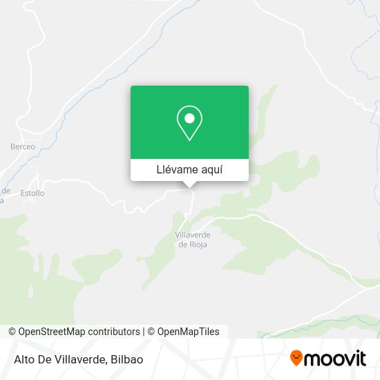 Mapa Alto De Villaverde