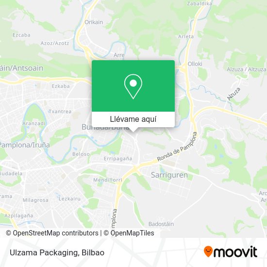 Mapa Ulzama Packaging