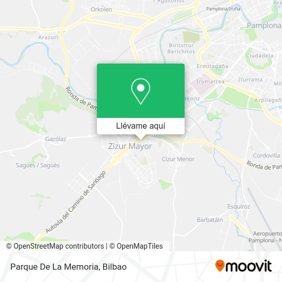 Mapa Parque De La Memoria