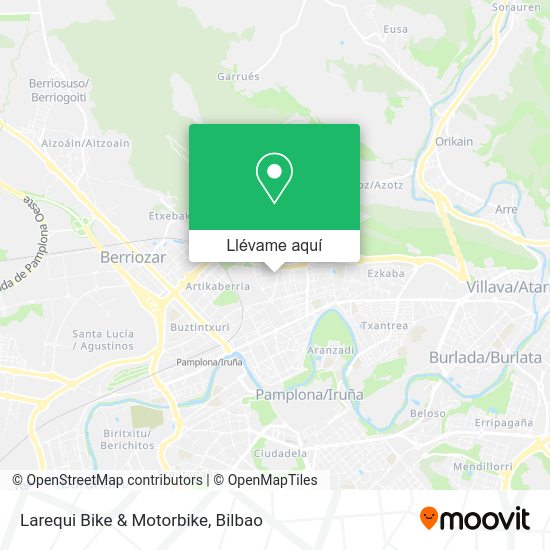 Mapa Larequi Bike & Motorbike