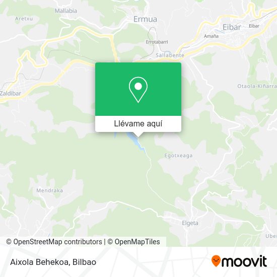 Mapa Aixola Behekoa