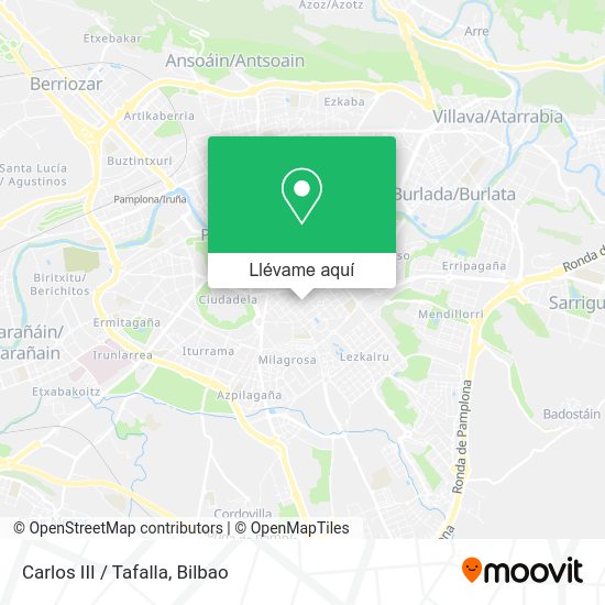 Mapa Carlos III / Tafalla