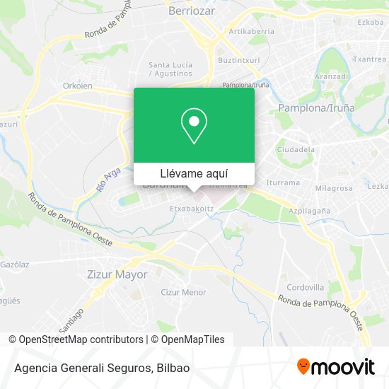 Mapa Agencia Generali Seguros