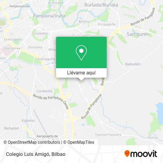 Mapa Colegio Luis Amigó