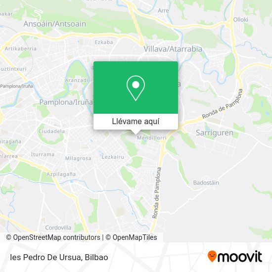Mapa Ies Pedro De Ursua