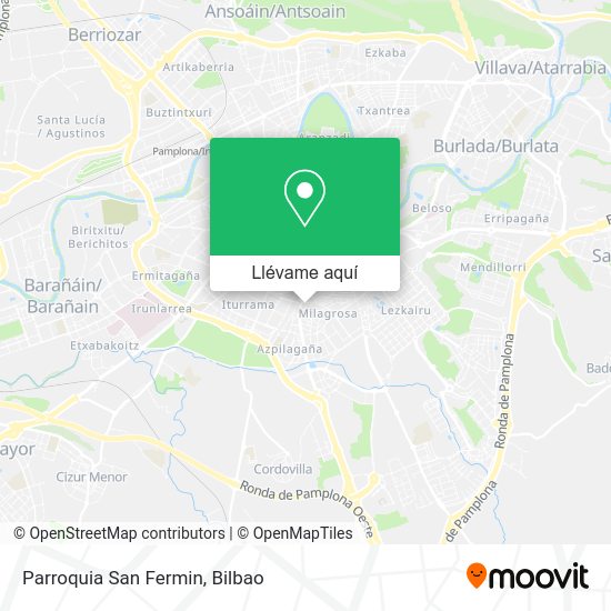 Mapa Parroquia San Fermin