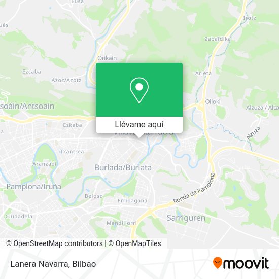 Mapa Lanera Navarra