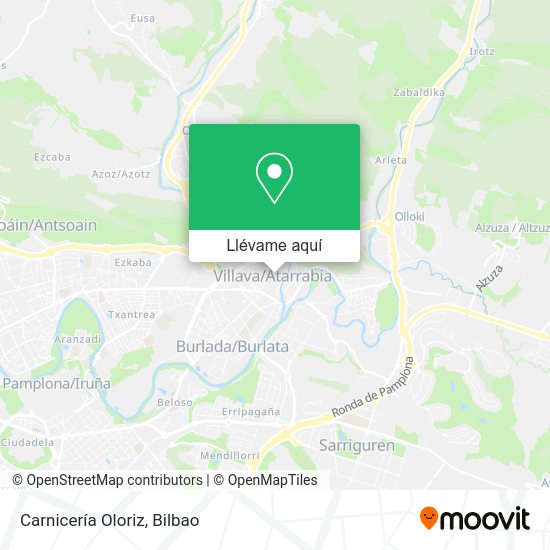 Mapa Carnicería Oloriz